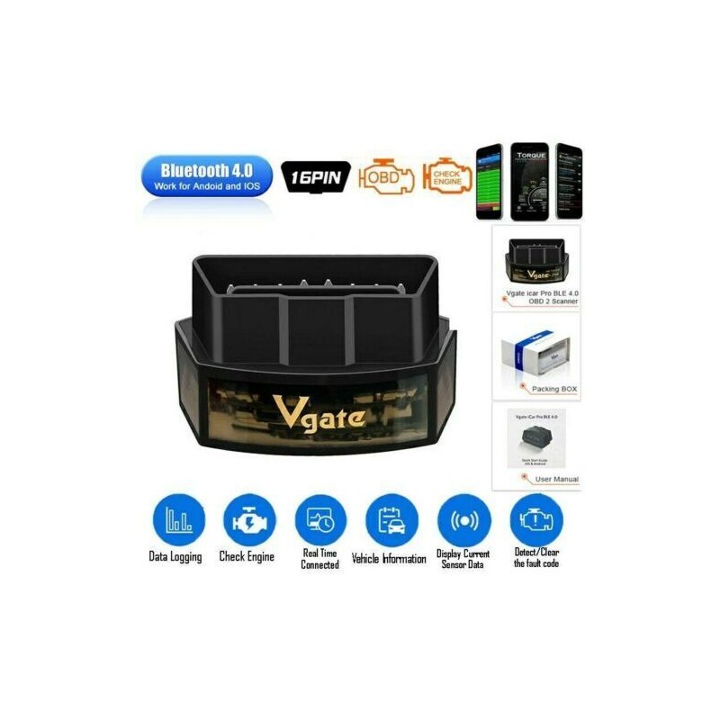 Vgate iCar Pro Bluetooth 4.0 OBD2 Diagnostic Scanner Tool for