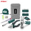 Hi-Spec 25pc Green Small Compact Hand Tool Kit Set for
