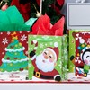 JOYIN 18 PCS Christmas Goodie Bags with Tissue Paper (9"x