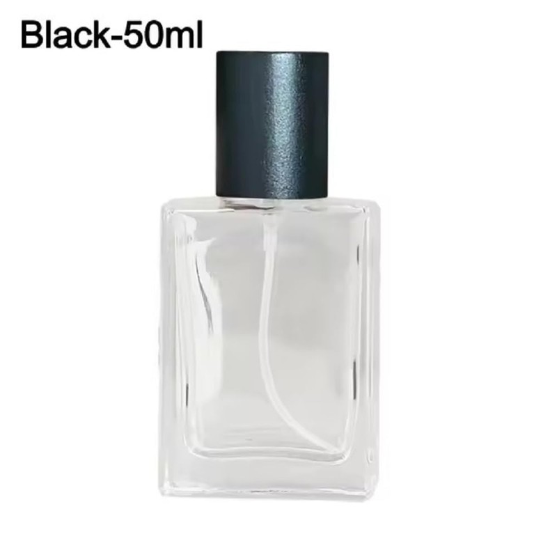 SCOLAND 30/50ml Perfume Bottle Glass Refillable Perfume Atomizer Bottle with