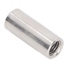 10 Pcs Round Coupling Nut M10x1.5 L35mm Stainless Steel Round
