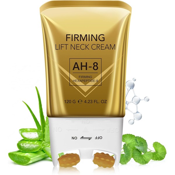 CSDLQNF AH-8 Firming Neck Cream, Double Rorrler Neck Cream for