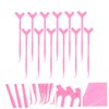 Baluue 24pcs Eyelash Brush Separator Tool for Lash Lifting and