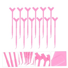 Baluue 24pcs Eyelash Brush Separator Tool for Lash Lifting and Perming Grafted Eyelashes Applicator Design