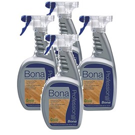 Bona 4 PACK Pro Series Wm700051187 Hardwood Floor Cleaner Ready To Use, 32-Ounce Spray