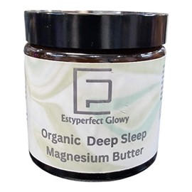Estyperfect Glowy Organics Deep Sleep Magnesium Butter for Sleep - Relaxing Magnesium butter for Restless Legs -deep Sleep Soothe Body & Mind - Magnesium Body Butter for Better Sleep & Well Being