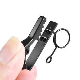 Andoer EY-J03 5pcs 6mm Wired Lapel Mic Microphone Tie Clip (10mm ring)