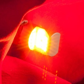 VALENTI ML08-S25-AM JEWEL LED Bulb, MX, High Lumen, Ultra Bright 24 LED, Amber, 800 lm, S25 Single, 150/180° Pin Angle, Pack of 2