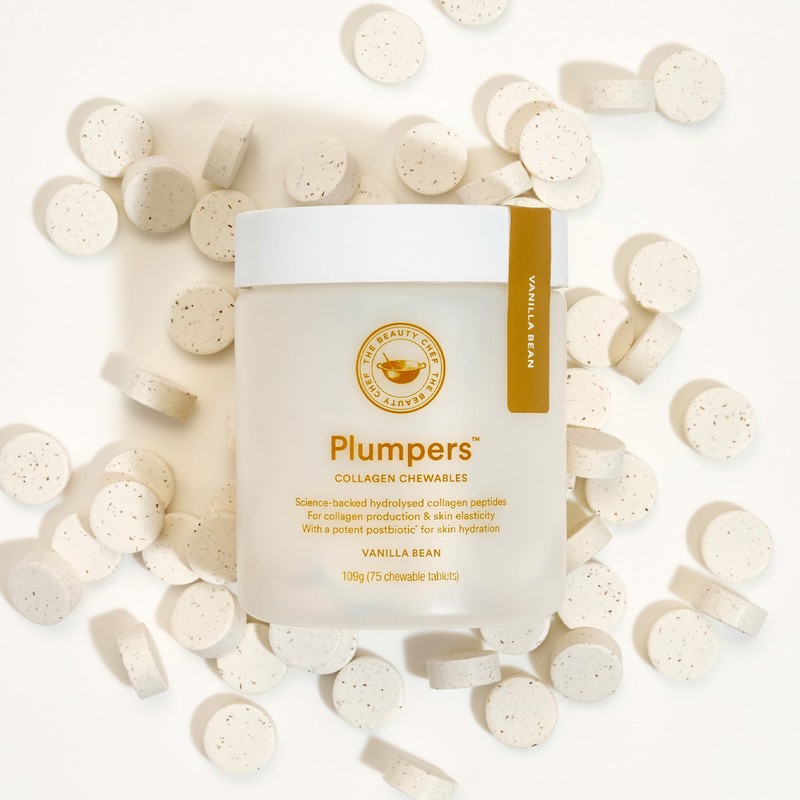 The Beauty Chef PLUMPERS Collagen Chewables Vanilla Bean 109g