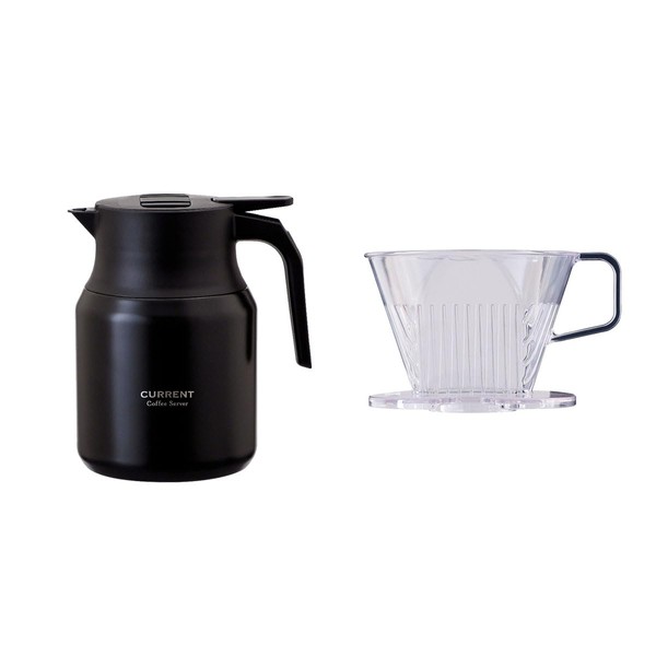 Atlas Cafe Link ACS-1005BK-ACD-102Set Coffee Server, 3.8 fl oz (1,030
