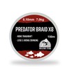 Major Fish Predator Braid 8-Way Braided Fishing Line Red Bloodred