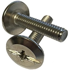 1-1/4 Inch Long Stainless Steel Hurricane Sidewalk Bolts 18-8 (50)