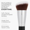 Kabuki Makeup Brush Set with Free Travel Brush Holder Includes
