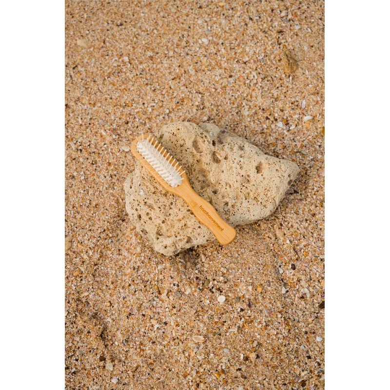 The Bamboovement Bamboo Detangling Brush