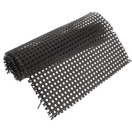 KALLORY Rattan Webbing Cane Webbing Natural Rattan Webbing for Caning Projects, Woven Open Mesh Cane for Furniture, Chair, Cabinet, Ceiling