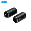 PATIKIL 120pcs 6mm Vinyl Rubber End Caps Flexible Bolt Screw