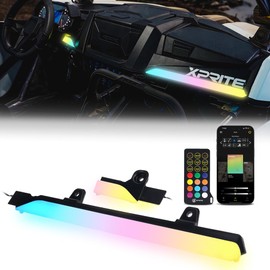 Xprite 15 Inch RGB RZR Chase Dash Light Bars, Pro XP Dashboard Light Assembly Compatible with Polaris RZR Pro XP,Side by Side and Off Road Genuine, OEM Part 2414549