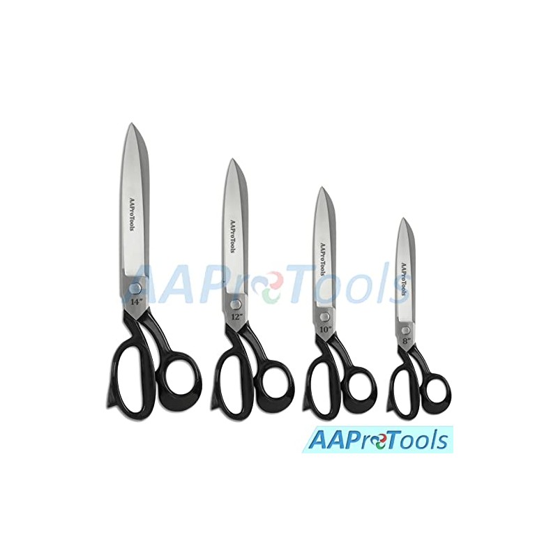 AAProTools 8",10",12", 14" Tailor Upholstery Scissors Shears Heavy Duty -