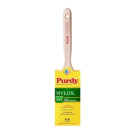 Purdy 144100225 Nylox Series Elasco Flat Trim Paint Brush, 2-1/2 inch