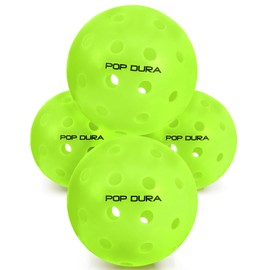 insum Durable 40 Holes Outdoor Pickleballs Balls, High Performance Pickleballs for Daily Training Tournament Play | ONE-Piece Rotational Molded Tech,4 & 12 Pack