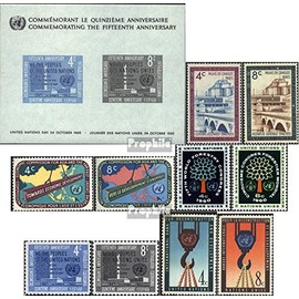 UN - NEW York 84-93 (complete.issue.) Volume 1960 completeett unmounted mint/never hinged ** MNH 1960 Forest, PAris, AsiA U.A. (Stamps for collectors)