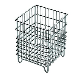 Weis Stainless Steel Cutlery Basket, Silver, 12 x 12 x 15 cm