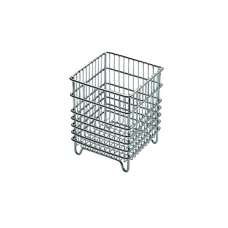 Weis Stainless Steel Cutlery Basket, Silver, 12 x 12 x