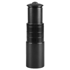 TRIWONDER Bike Stem Riser Handlebar Extender Bicycle Fork Stem for MTB BMX Mountain Bike Aluminium Alloy Head Up Adapter (Black)