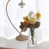 GemRich Vase Unbreakable Flower Base, Stylish, Single Vase, 5.9 inches