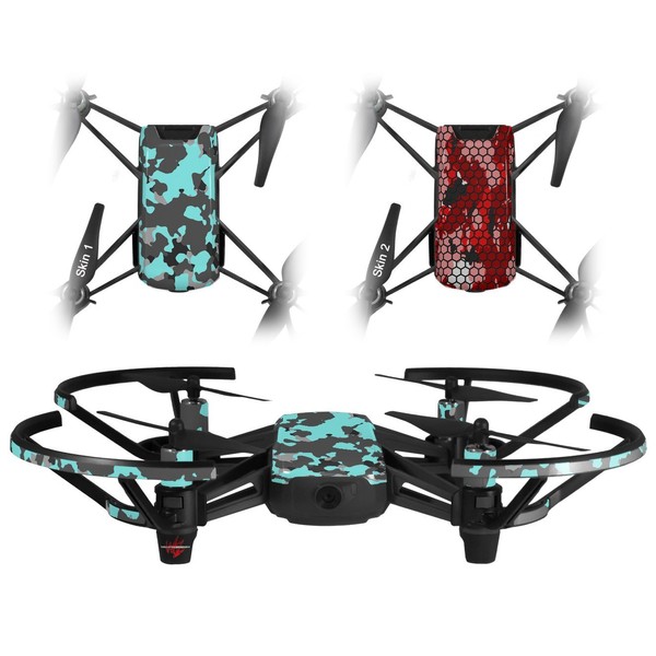 Skin Decal Wrap 2 Pack for DJI Ryze Tello Drone