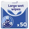 Vivactive Large Wet Wipes 50 Pack (Large)