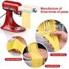 RETHONE Pasta Maker Attachment for KitchenAid Stand Mixers -3 in