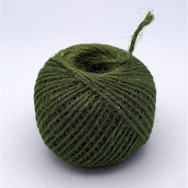 Kendon Rope And Twine 3 Ply Green Jute Ball
