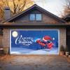 Christmas Garage Door Banner 6x13FT The Garage Door Christmas Decoration