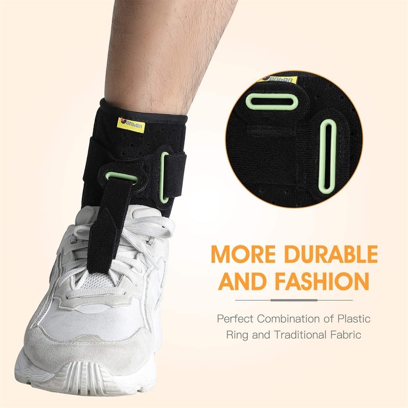 TENBON Ankle Support Drop Foot Brace Orthosis - Comfort Cushioned