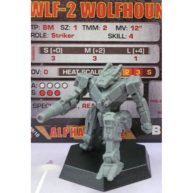 Catalyst Game Labs Battletech Wolfhound Mech Inner Sphere 1st Somerset
