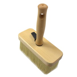 POL-BRUSH Wallpaper Paste Brush (7"x2,75"|180x70mm) - Masonry Paint Brush - Professional Paste Block Brush - Multipurpose Large Paint Brush - Good for Ceiling Paint, Fence, Shed, and Decking