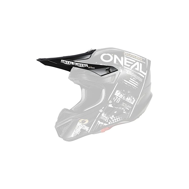 O'Neal 5 SRS Helmet Visor Attack Black/White, One Size