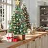 1.96Ft Christmas Tree Artificial Christmas Tree Mini Xmas Pine Tree