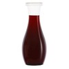 Quality Recyclable PET Plastic Decanter/Carafe 800ml Perfect for Wine with