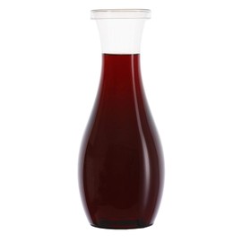 Quality Recyclable PET Plastic Decanter/Carafe 800ml Perfect for Wine with lid.