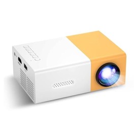 Mini Projector, HD 1080P Portable Movie Projector, HiFi Smart Home Theater Video Projector, Compact Mini Video Projector, for Smartphone, TV Stick, Tablet, Laptop (AU Plug)