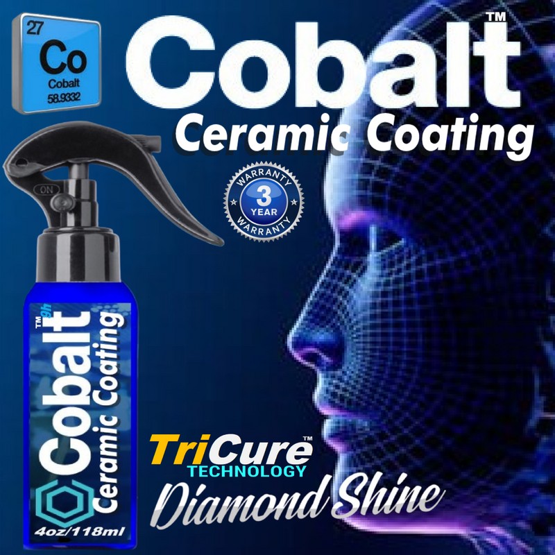 Platinum COBALT 9H BY SIO2 BRANDS HIGH GLOSS CERAMIC CAR