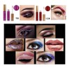 10 Colours Glitter Liquid Eyeliner Set - Shimmer, Smudge-Proof, Waterproof,