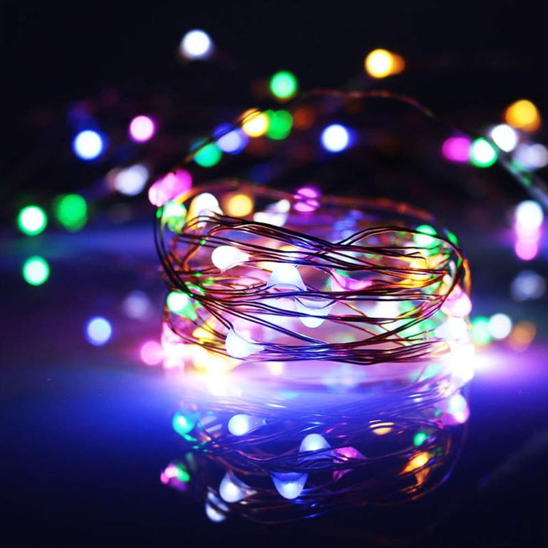String Lights, Waterproof LED String Lights,2 Pack 20ft 60 LED