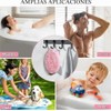 4 pcs Cepillo de Baño de Silicona, Cepillo Corporal de
