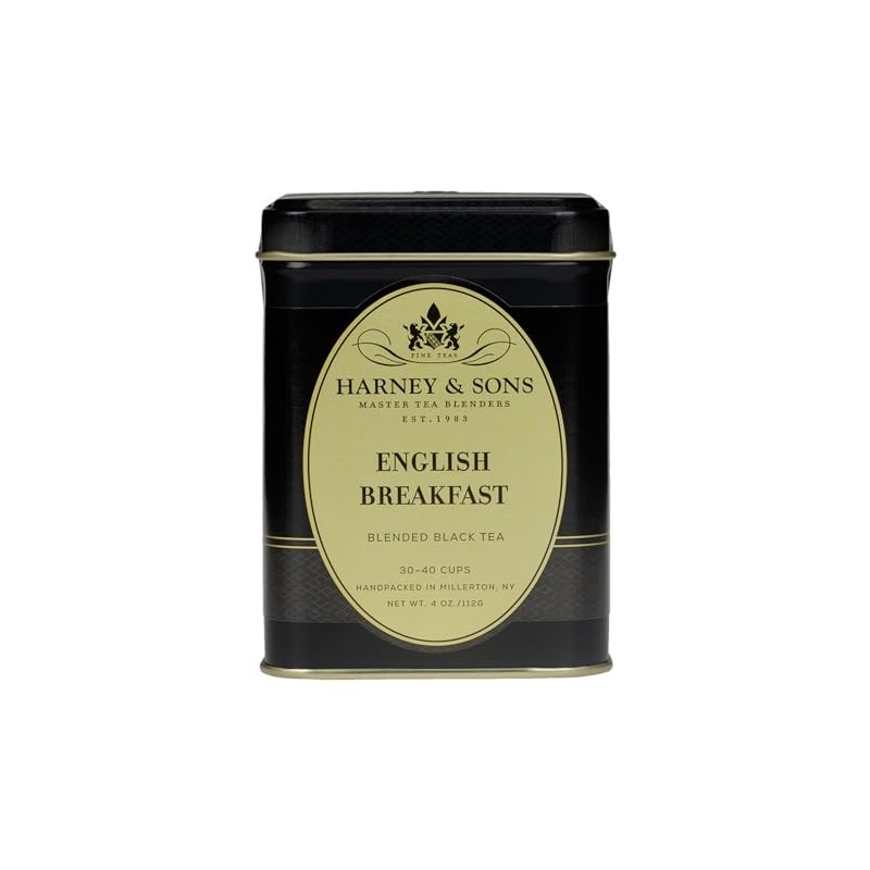 Harney and Sons English Breakfast Loose Black Tea – 4oz