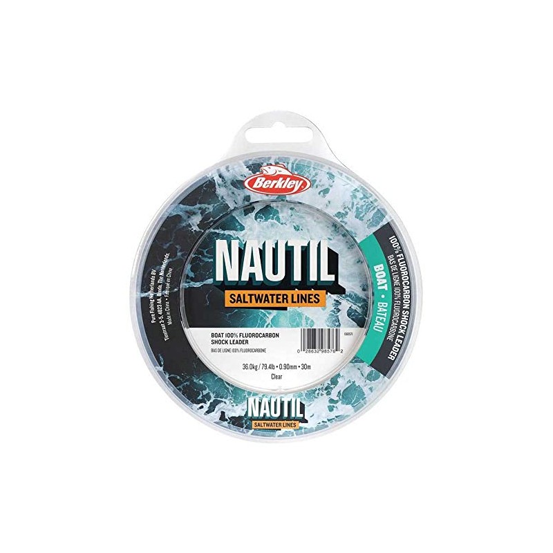 Berkley Nautil Boat Shockleader Fishing Line (0.80mm-29.0kg)
