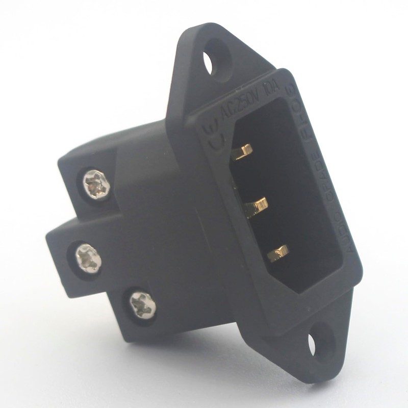 Dufray HiFi Power Inlet IEC C14 Panel Mount AC 250V