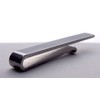 Ivy Design Tie Clip/Bar, Stainless Steel Silver Tone
